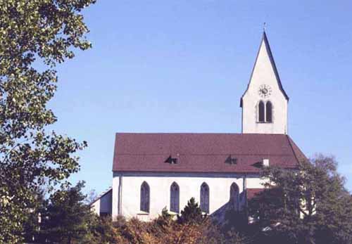 Picture of Berndern church, Liechtenstein